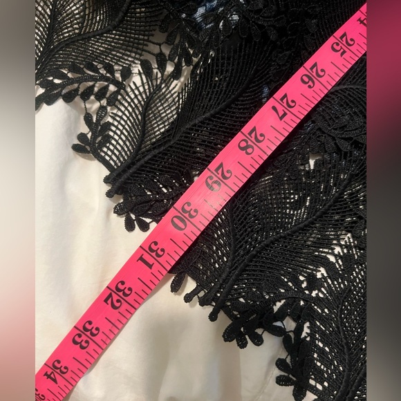 Black DVF Midi Lace Skirt - Picture 8 of 8